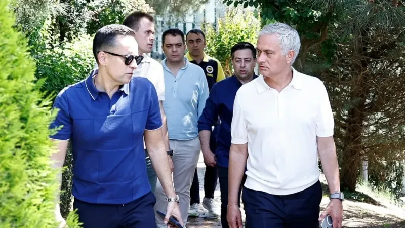 Mourinho, Can Bartu Tesisleri’ni gezdi