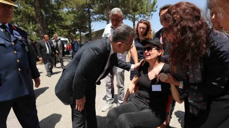 Şehit Hava Pilot Albay Gökhan Özen’in naaşı Eskişehir’e getirildi