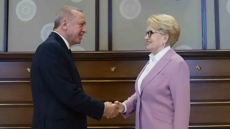 Cumhurbaşkanı Erdoğan, eski İYİ Parti Genel Başkanı Akşener ile görüştü