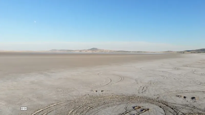 Seyfe Gölü Kuş Cenneti çöle döndü