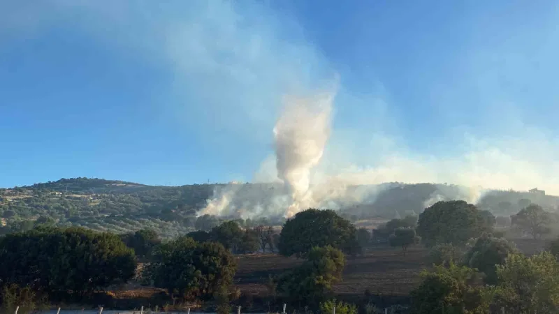 Çanakkale’de tahliye edilen köy sayısı 2’ye yükseldi