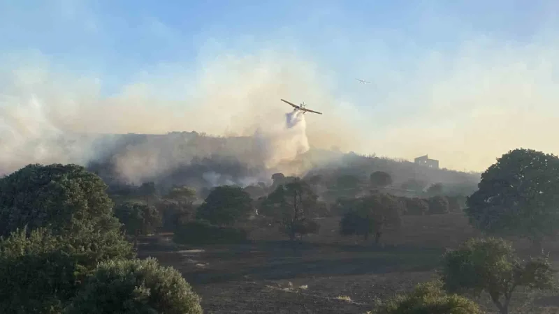 Çanakkale’de tahliye edilen köy sayısı 2’ye yükseldi