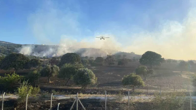 Çanakkale’de tahliye edilen köy sayısı 2’ye yükseldi