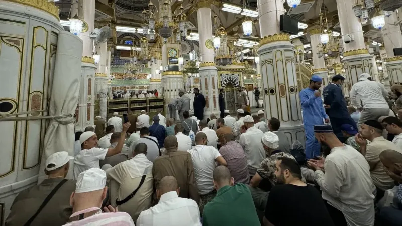 Hacılar ‘Cennet Bahçesine’ koştu