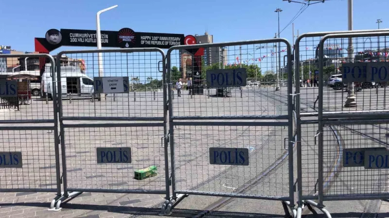 İstanbul Valiliği kararıyla Taksim ve Şişhane metro istasyonu kapatıldı