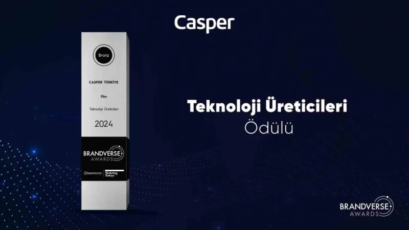 Casper, Brandverse Awards’te bronz ödülün sahibi oldu