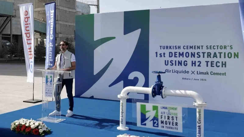 Limak Çimento 2030’dan itibaren hidrojen içerikli karbon-nötr yakıt kullanımına geçecek