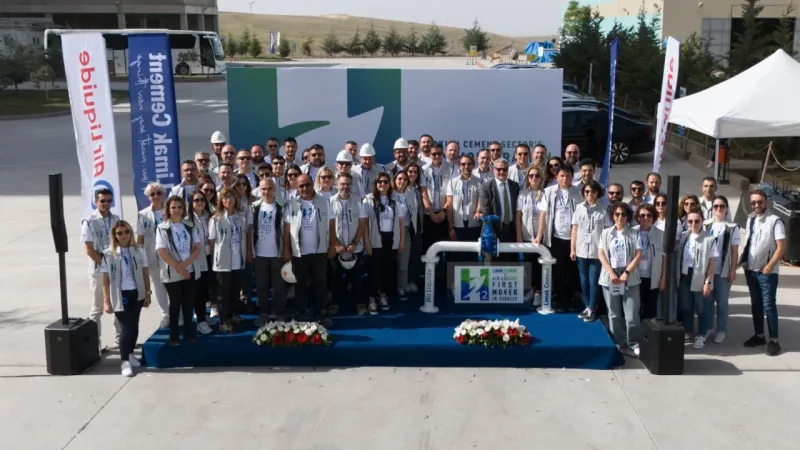 Limak Çimento 2030’dan itibaren hidrojen içerikli karbon-nötr yakıt kullanımına geçecek