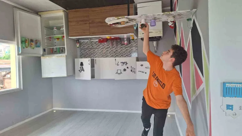 Trabzon’daki ‘Ters Ev’ Arap turistlerin ilgi odağı oldu