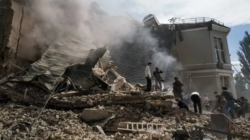 Rusya’nın Kiev’i vurduğu saldırıda can kaybı 38’e yükseldi