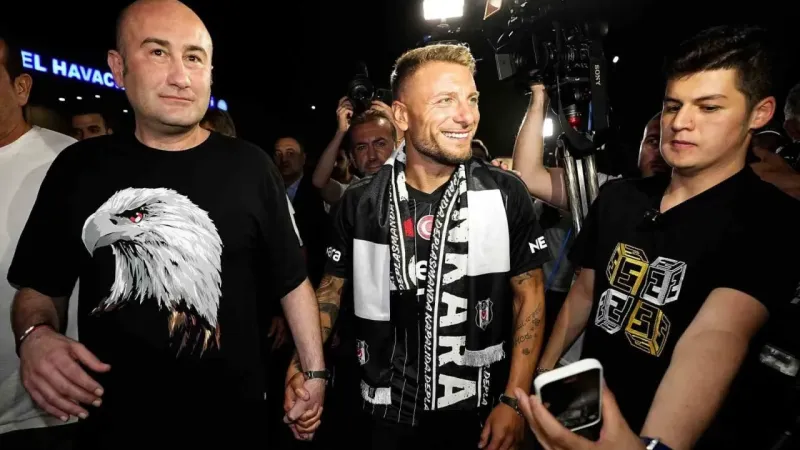 Beşiktaş’ın yeni transferi Immobile İstanbul’da