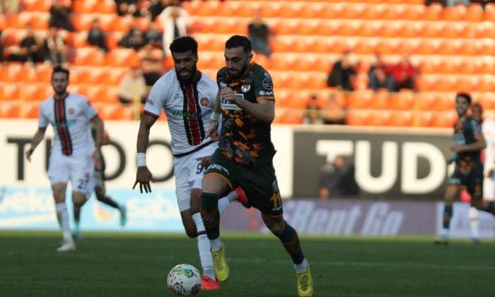 Alanyaspor ile Karagümrük ikişer gol atıp 1 puan kazandı