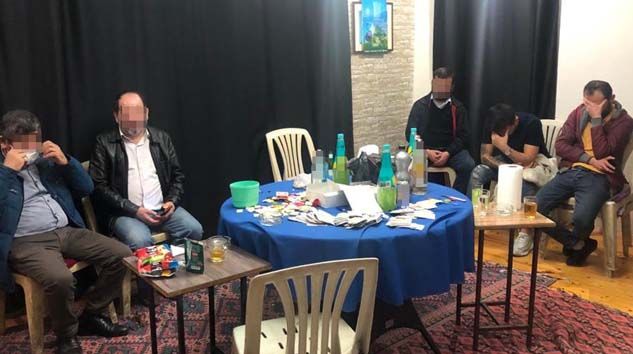 Kumarhaneye çevrilmiş eve 52 bin 500 TL ceza