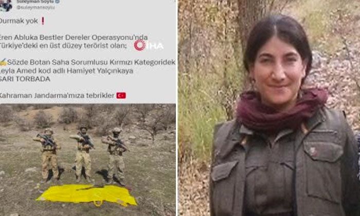 PKK’nın kırmızı kategorideki teröristi artık sarı torbada