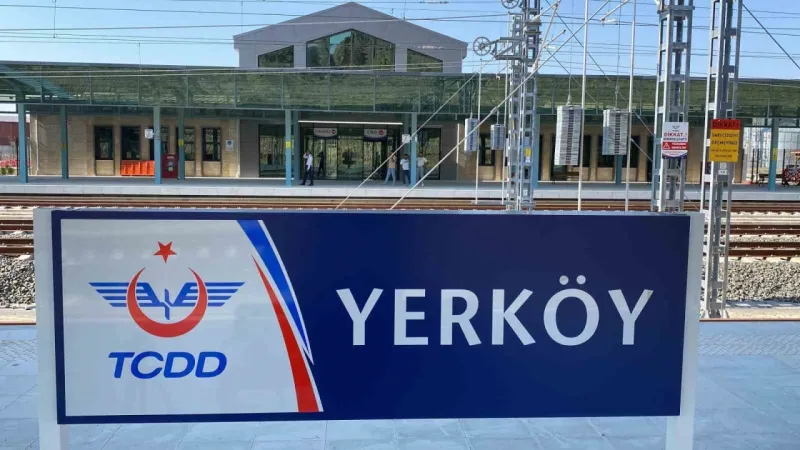 Yozgat’taki Yerköy YHT istasyonu hizmet vermeye başladı
