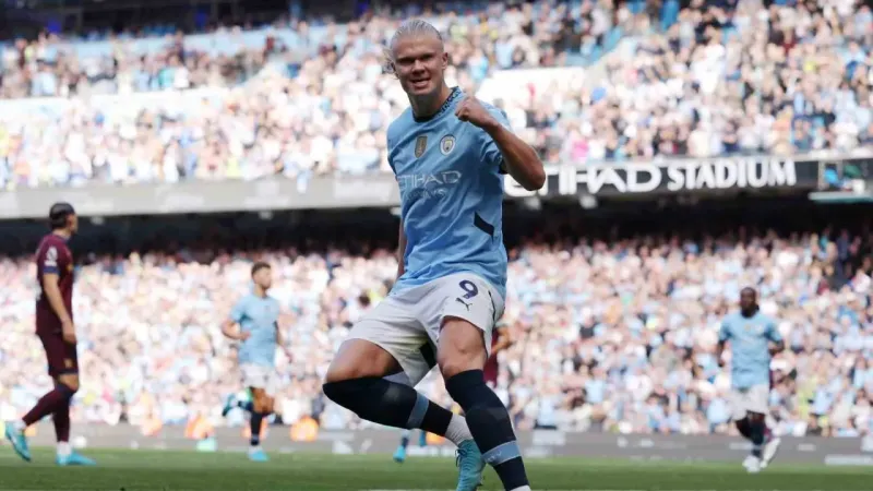 Erling Haaland, Wayne Rooney’i yakaladı