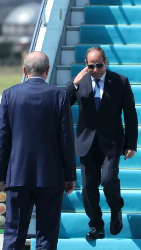 Mısır Cumhurbaşkanı Sisi, Ankara’da