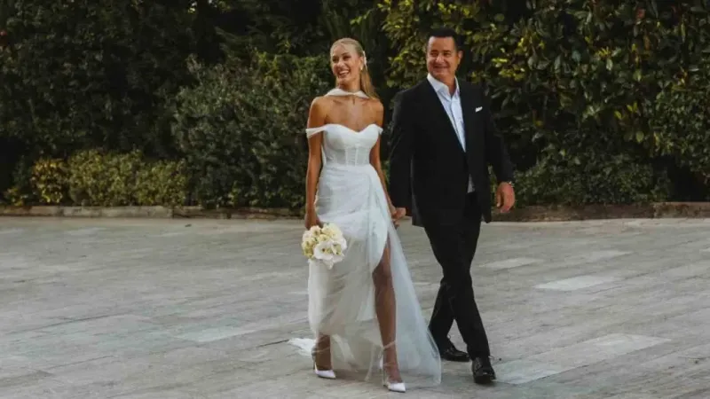 Acun Ilıcalı ile Ayça Çağla Altunkaya dünyaevine girdi