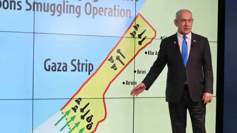 Netanyahu, İsrail güçlerinin Philadelphia Koridoru’ndan çekilmeyeceğini yineledi
