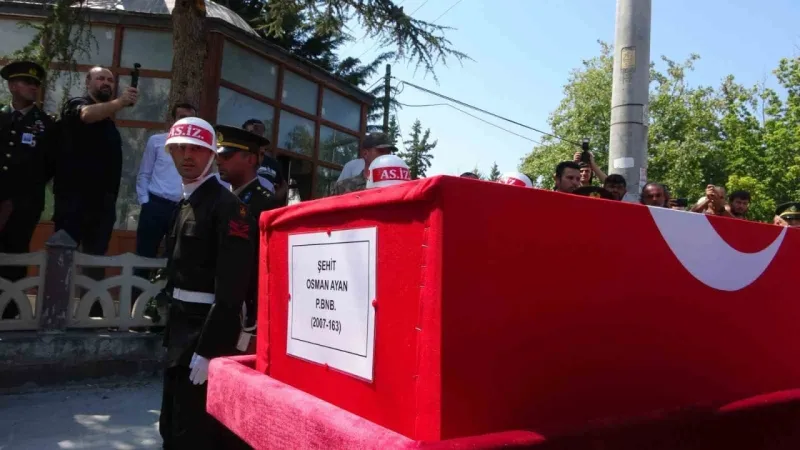 Şehit Piyade Binbaşı Isparta’da son yolculuğuna uğurlandı