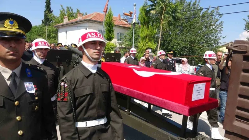 Şehit Piyade Binbaşı Isparta’da son yolculuğuna uğurlandı
