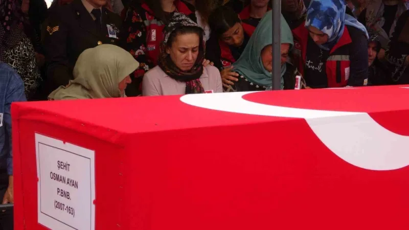 Şehit Piyade Binbaşı Isparta’da son yolculuğuna uğurlandı