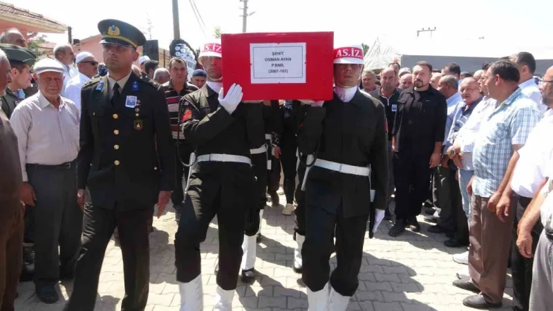 Şehit Piyade Binbaşı Isparta’da son yolculuğuna uğurlandı