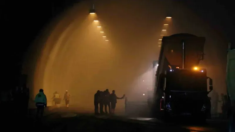 Bakan Uraloğlu canlı yayında açıkladı: “Bolu Dağı Tüneli’ni açıyoruz”
