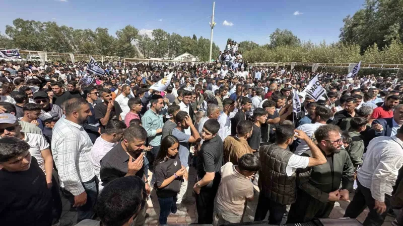 Aşiret festivaline 20 bin kişi katıldı, 300 koyun kesildi