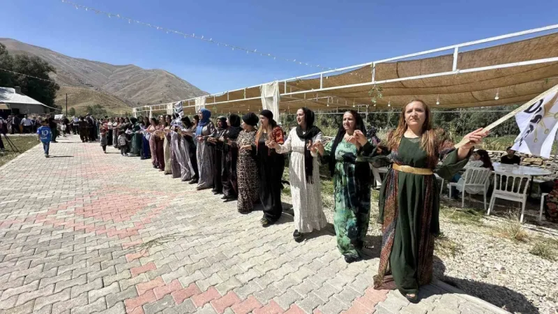 Aşiret festivaline 20 bin kişi katıldı, 300 koyun kesildi
