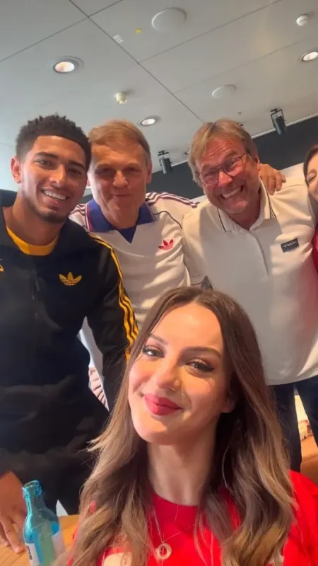 Sümeyye Boyacı, Real Madrid’in yıldızı Jude Bellingham ile bir araya geldi