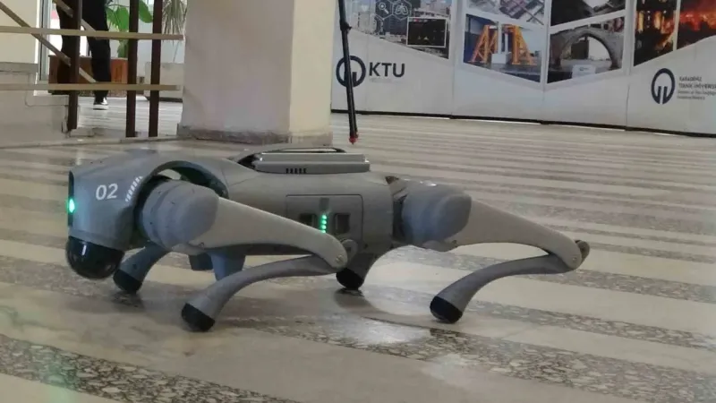 Deprem sonrası hasar tespiti artık yapay zeka destekli robotik köpeklerle yapılacak