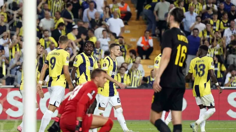 Fenerbahçe, Union Saint-Gilloise'u mağlup etti 