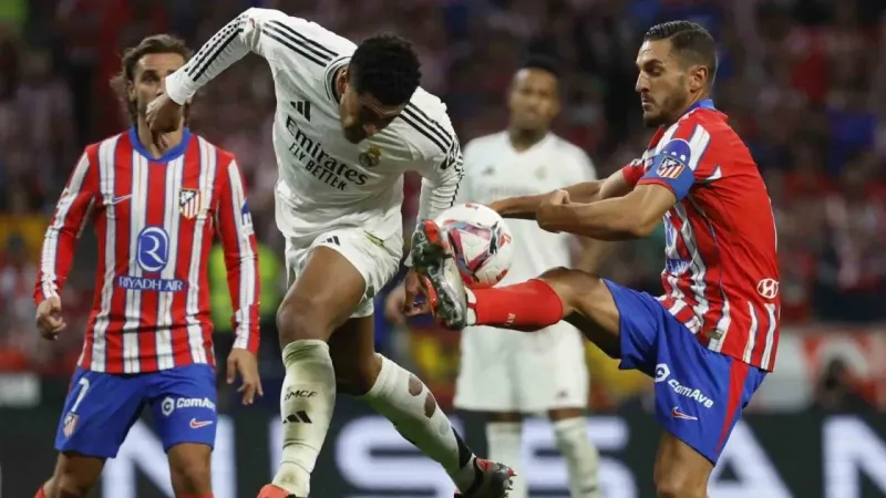 Olaylı Madrid derbisinde kazanan çıkmadı