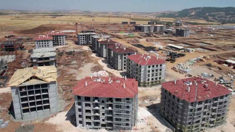 Deprem konutlarında sona yaklaşıldı