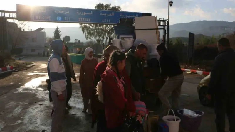 Türkiye’den Suriye’ye geçişler hızlandı Türkiye’den Suriye’ye geçişler hızlandı