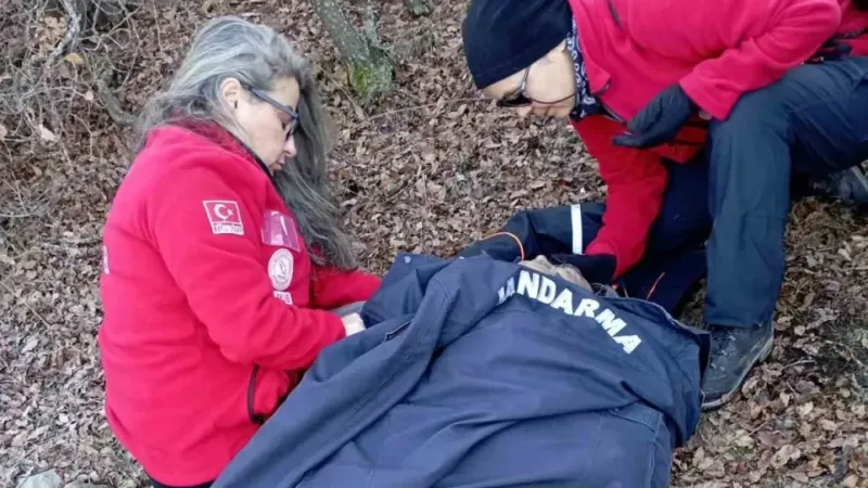 Yaşlı adam donmak üzereyken bulundu