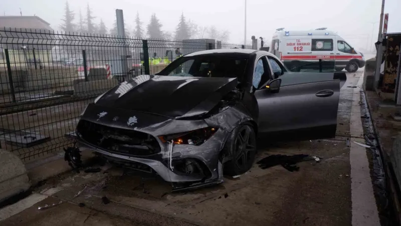 İstanbul - Edirne gişelerinde kaza: 3 yaralı