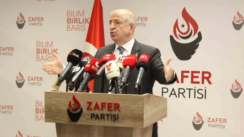 Zafer Partisi Genel Başkanı Ümit Özdağ tutuklandı