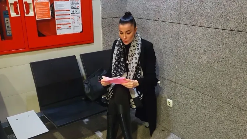 Eski manken Deniz Akkaya hakim karşısında