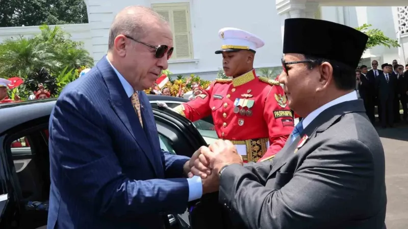 Cumhurbaşkanı Erdoğan, Endonezyalı mevkidaşı Subianto ile görüştü