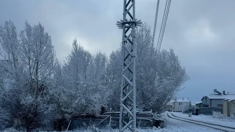 Türkiye’nin en soğuk ilçesinde hayat durdu