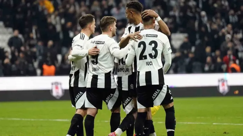 Beşiktaş'ta 4 maç üst üste galibiyet