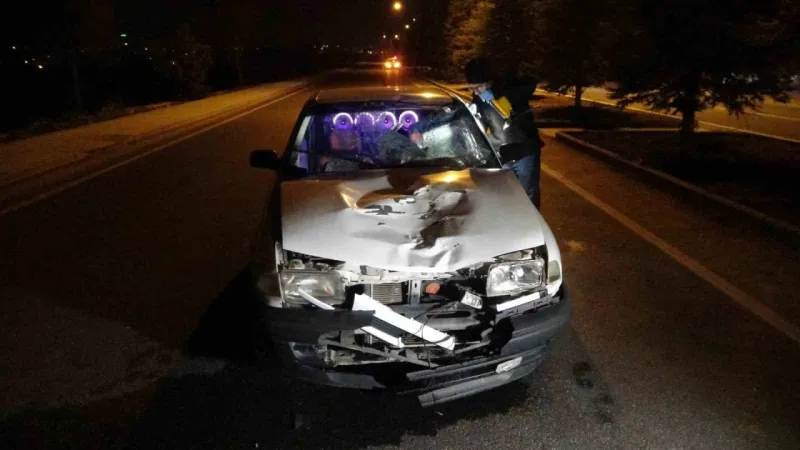 Malatya’daki feci kazada 102 metre fren izi