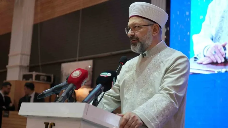 Diyanet İşleri Başkanı Erbaş: "Bu yıl 13 Mart ve 20 Mart arasını iyilik haftası olarak ilan ettik"