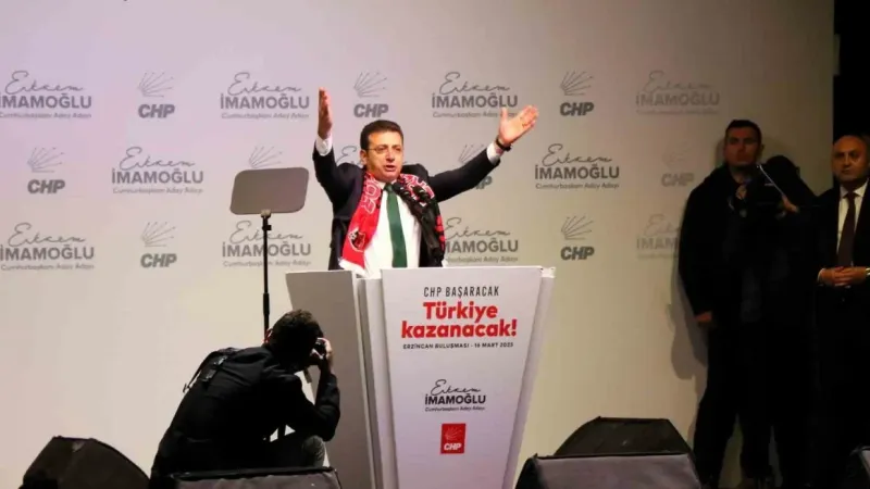 İmamoğlu, Erzincan’da konuştu