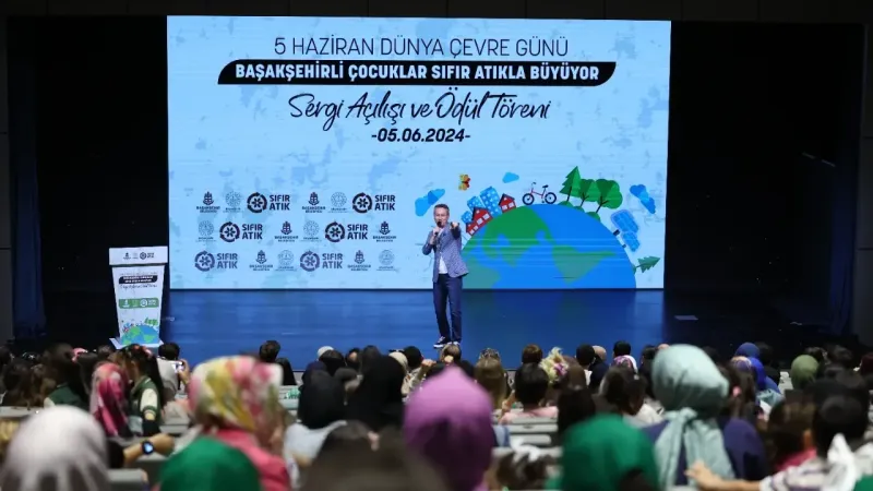 Başakşehir’de çocuklar sıfır atıkla büyüyor