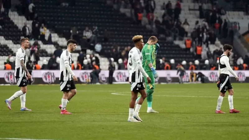 Beşiktaş, son 5 maçta 3 mağlubiyet yaşadı
