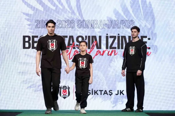 Beşiktaş’ta, Kartal Yuvası 2025-2026 Sonbahar - Kış koleksiyonu tanıtıldı