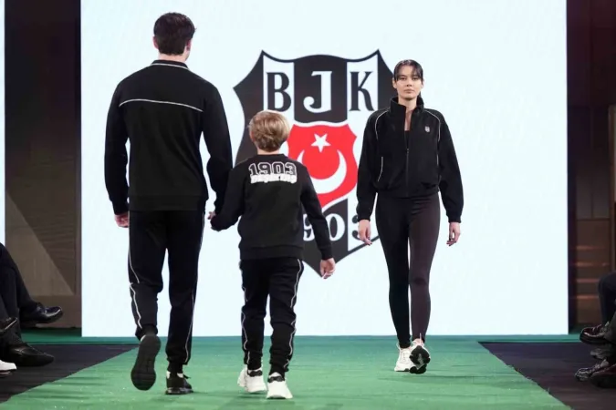 Beşiktaş’ta, Kartal Yuvası 2025-2026 Sonbahar - Kış koleksiyonu tanıtıldı